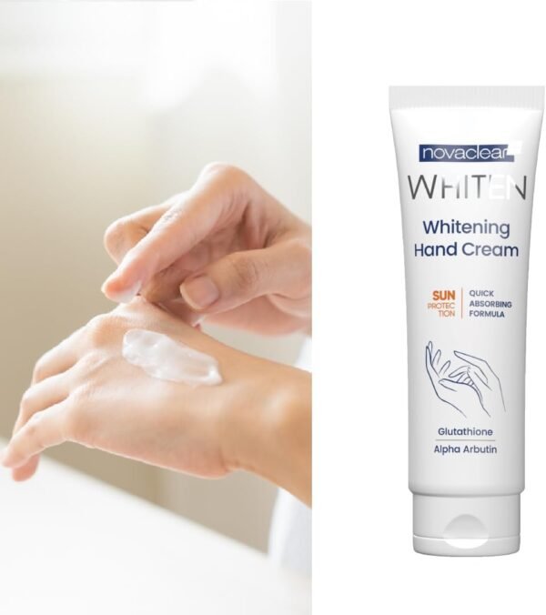 Novaclear Whitening Hand Cream with SPF – Brightening & Hydrating Hand Care