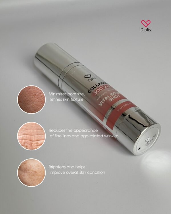 224 Djolis Collagen 300 Shot | Micro-Needle Anti-Aging Serum (50ml)