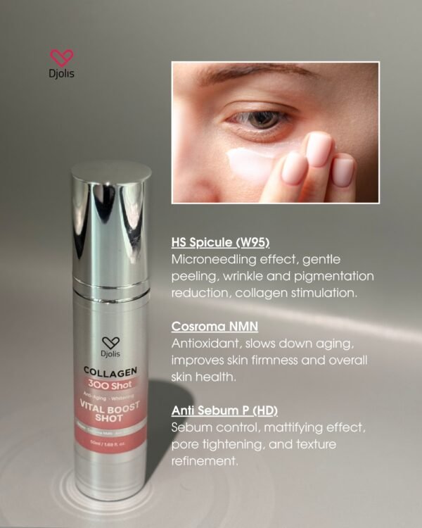 227 Djolis Collagen 300 Shot | Micro-Needle Anti-Aging Serum (50ml)