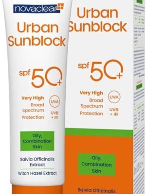 Novaclear Urban Sunblock SPF 50+ – Oil Control Sunscreen for Oily Skin