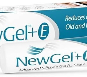 NewGel+E Advanced Silicone Scar Gel | Medical-Grade Formula with Vitamin E | Reduces Appearance of Surgical, Acne, Burn, C-Section, and Injury Scars | Softens, Flattens & Fades Old & New Scars | Fast-Drying, Non-Sticky