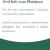 Novaclear Anti-Hair Loss Shampoo strengthens roots, reduces hair fall, and boosts growth for fuller, healthier hair.