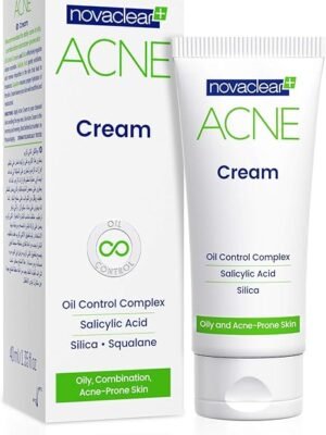 71s2fhze+SL._AC_SX466_ Novaclear Acne Cream – Anti Pimple Cream with Salicylic Acid & Sebum Control 40ML