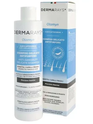 Dermarays Olamyn Anti-Dandruff Shampoo – Gentle Flake Control, Soothing & pH-Balanced Formula for Sensitive Scalps – 250ml
