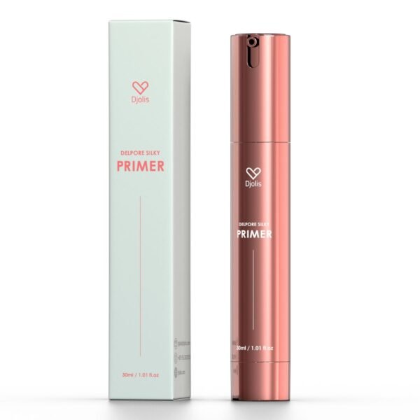 Djolis Silky Djolis Delpore Silky Primer blurs pores, smooths texture, and delivers a soft, matte base for long-lasting, flawless makeup.