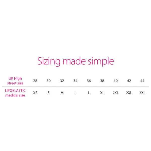 SIZES PI Extra Compression Bra – First-Stage Post-Surgery Breast Support Bra