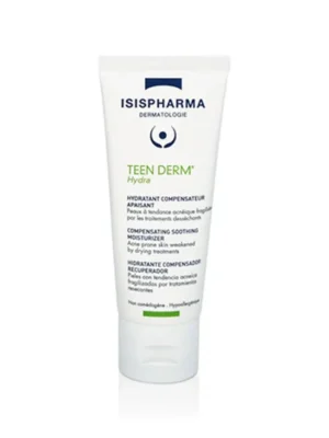 Isispharma Teen Derm Hydra 40ml – Hydrating & Soothing Cream for Acne-Prone Skin