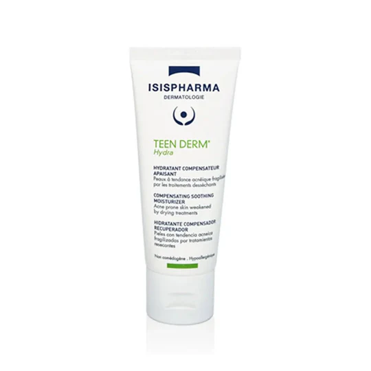 Isispharma Teen Derm Hydra 40ml – Hydrating & Soothing Cream for Acne-Prone Skin