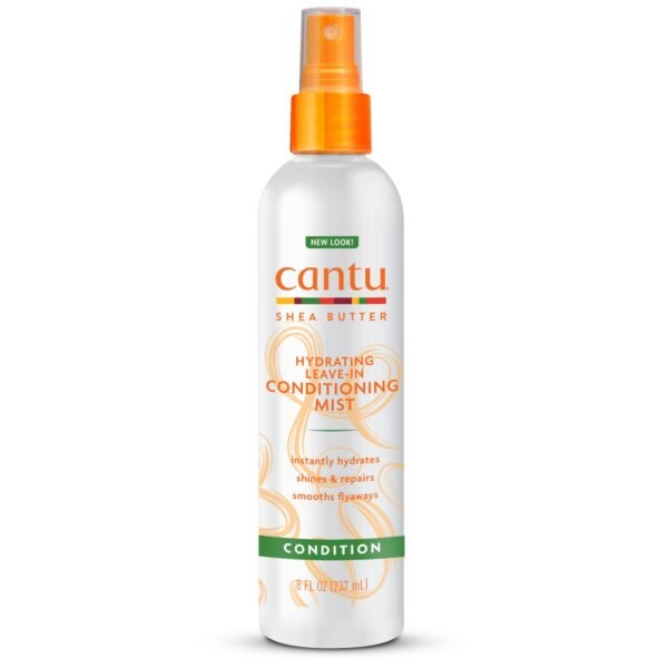 Cantu Shea Butter Hydrating Leave in Conditioning Mist, 8 Fluid Ounce