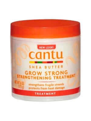 Cantu Grow Strong Strengthening Treatment With Shea Butter, 6 Ounce