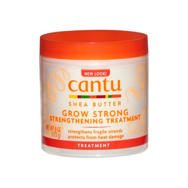 Cantu Grow Strong Strengthening Treatment With Shea Butter, 6 Ounce