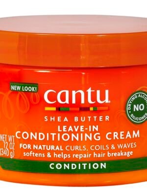 Cantu Shea Butter For Natural Hair Leave In Conditioning Repair Cream, 12 Ounce