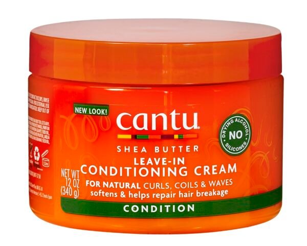 Cantu Shea Butter For Natural Hair Leave In Conditioning Repair Cream, 12 Ounce
