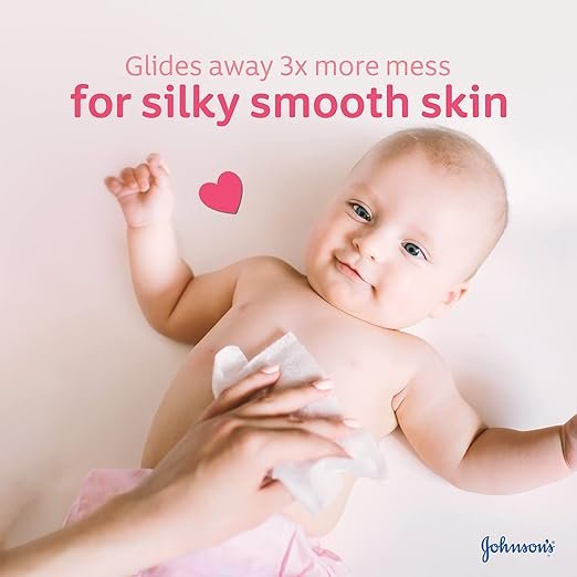 Johnson's Baby Gentle All Over Wipes – Super Saver Pack 8 + 4 Free, 12x72, 864 Wipes