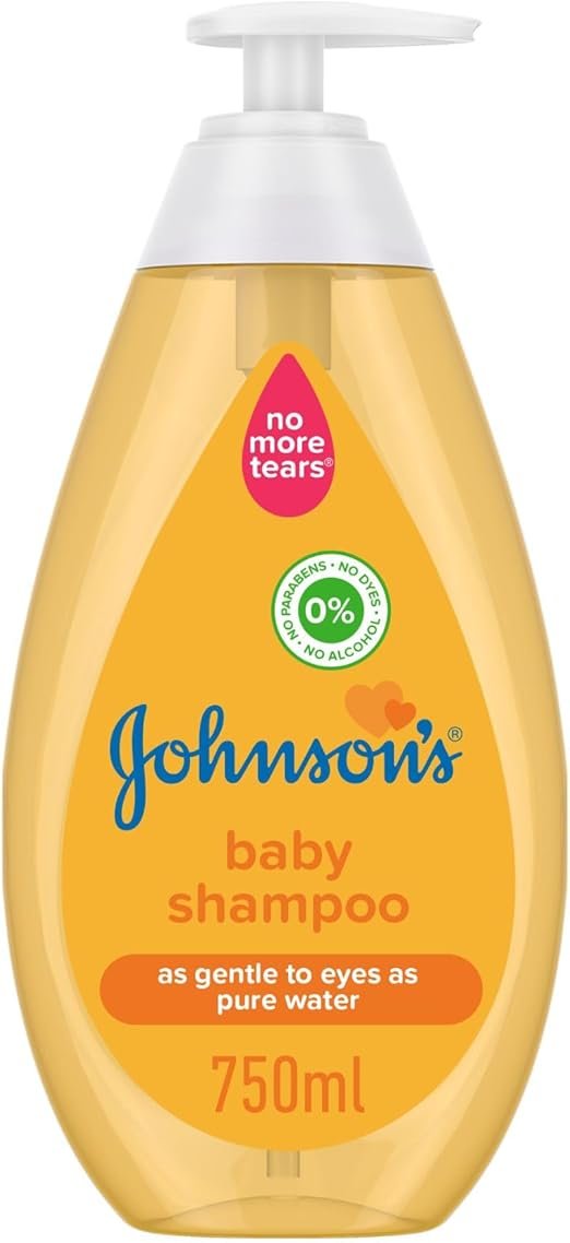 Johnson's Baby Shampoo No More Tears Gentle Daily Hair Cleanser 750ml
