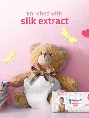 Johnson's Baby Gentle All Over Wipes – Super Saver Pack 8 + 4 Free, 12x72, 864 Wipes