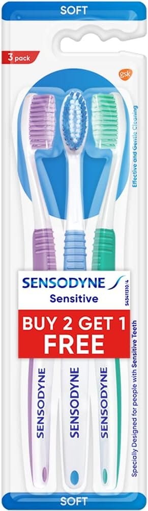 Sensodyne T/Brush Sensitive Soft, Pack of 3