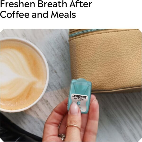 71EjsKGY7sL._AC_SL1500_ Listerine Cool Mint Pocketpaks Breath Strips Kills Bad Breath Germs, 24-Strip Pack, 3 Pack