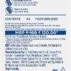 Oral-B Cavity Defense Deep Clean + Whitening Toothbrush with Charcoal Extract Bristles, Tongue Cleaner and Hygienic Head Caps, MEDIUM, Pack of 4.