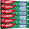 Colgate Toothpaste Max Fresh Clean Mint, Green Gel Toothpaste, With Cooling Crystals, 6x75 ml, 6 Pack