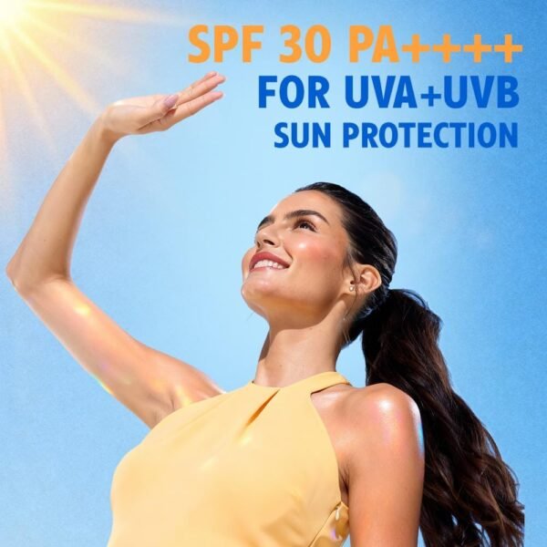 610PKQeNgxL._AC_SL1000_ Vaseline Healthy Bright Sun Protection Body Lotion SPF 30 400 ml Daily Moisturizer for Dry Skin, Gives Non-Greasy Glowing Skin - For Men & Women
