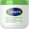 Cetaphil Moisturizing Cream | Face & Body | Men & Women | Normal to Dry to Very Dry Sensitive Skin | Non-Comedogenic | Vit B5, Niacinamid & Panthenol | Unscented | 453g | Dermatologist recommended