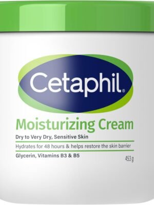 61cR2w8Ev9L._AC_SL1500_ Cetaphil Moisturizing Cream | Face & Body | Men & Women | Normal to Dry to Very Dry Sensitive Skin | Non-Comedogenic | Vit B5, Niacinamid & Panthenol | Unscented | 453g | Dermatologist recommended
